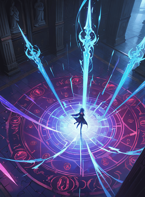 mage, magic, circle