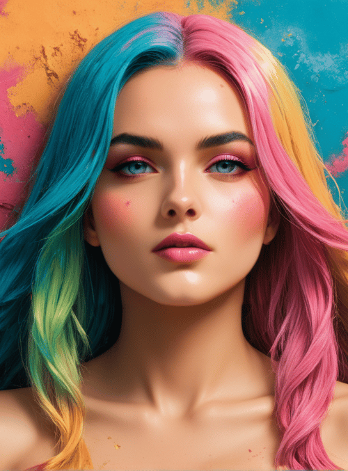 woman, hair, portrait, background