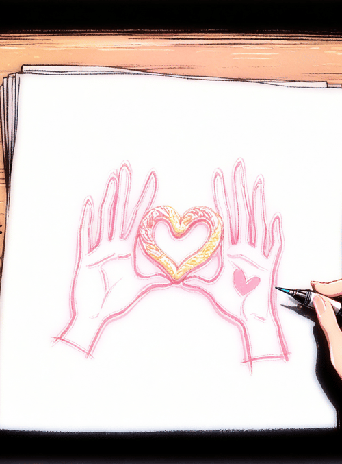 hands, heart, art
