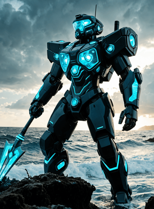 robot, robotic, armor