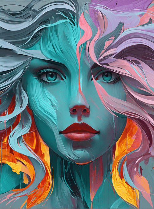woman, hair, face