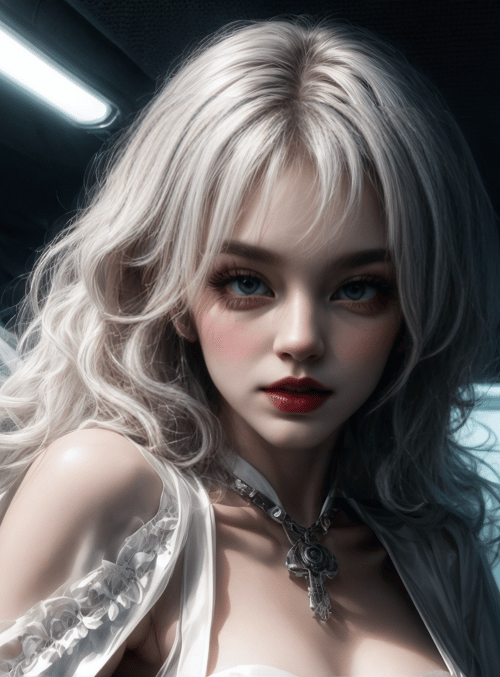 woman, angel, dress