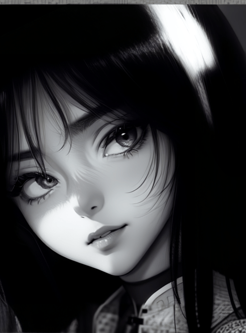 girl, anime, hair