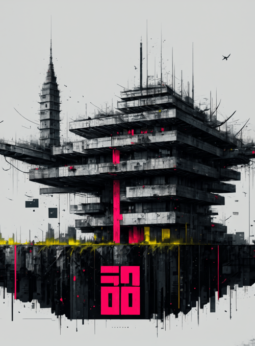 building, tower, cityscape, structure, skyline, monument, architecture, tower, skyscraper, chinese tower