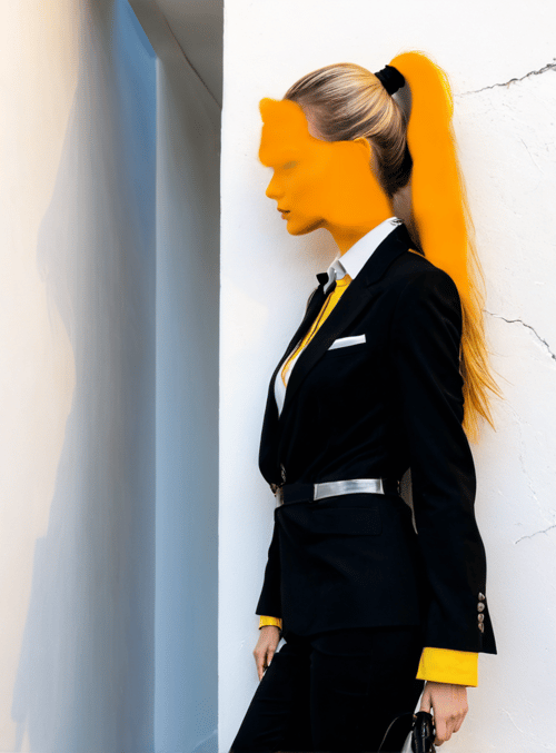 woman, business, hair
