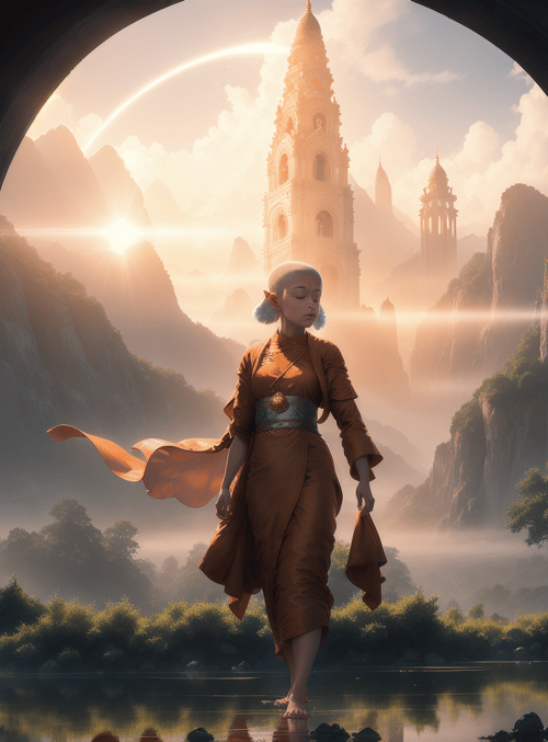 elf, monk, arch