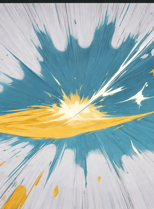 explosion, abstract, radiation