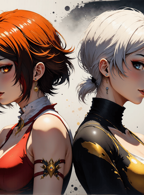 woman, female, character, anime, artwork