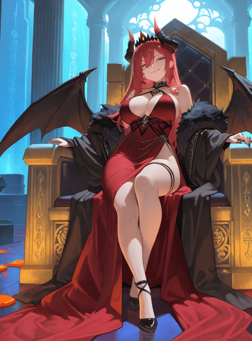 devil, woman, queen