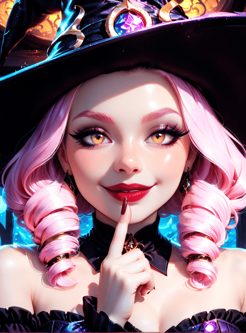 witch, hat, bottles, magic, sphere, hair, window