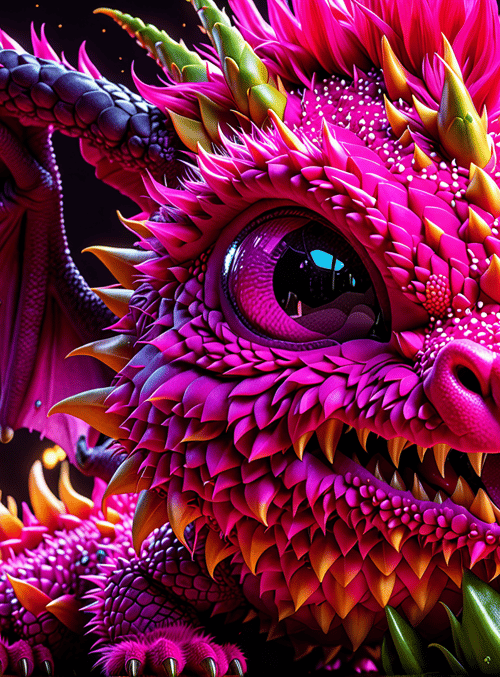 dragon, creature, giant