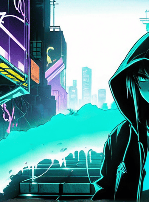 person, city, neon