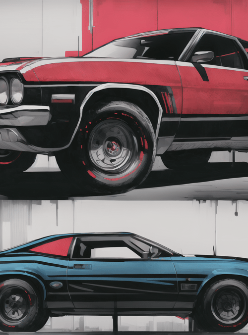car, classic car, muscle car, sports car