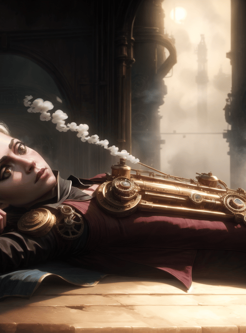 women, steampunk, mechanical