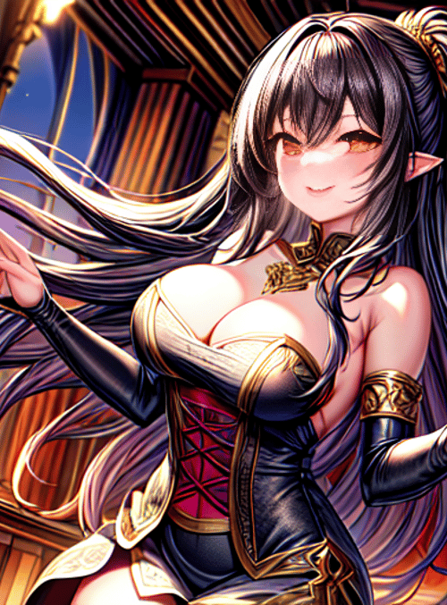 elf, woman, character