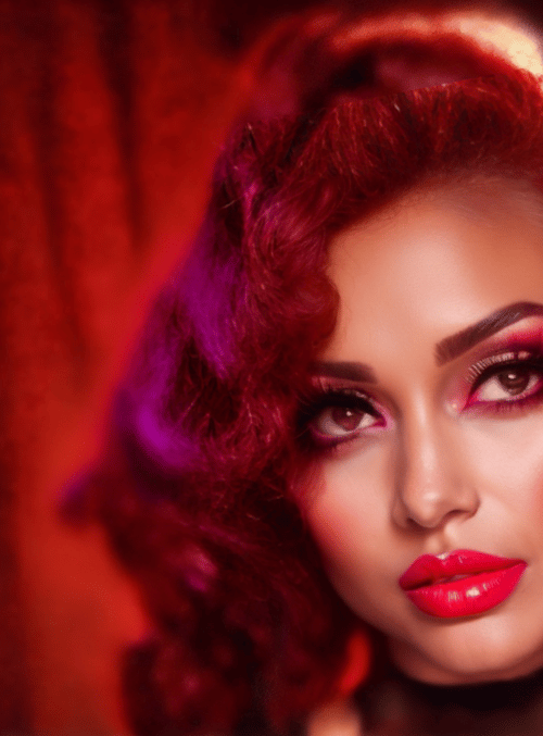 woman, vintage, hair