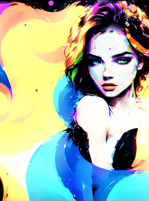 woman, abstract, figure