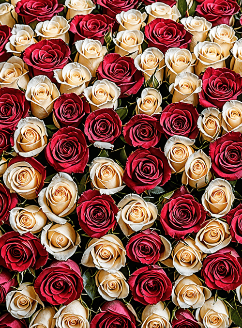 roses, flowers, bouquet