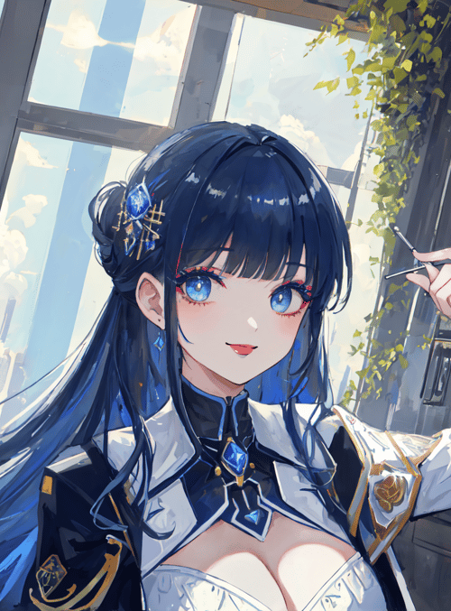 anime girl, gaming, cosplay, window