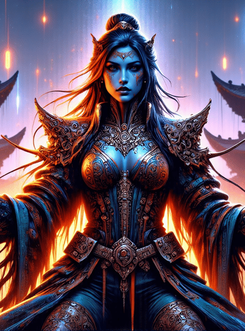 queen, ancient, warrior