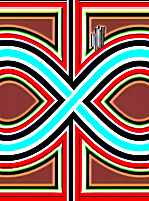 infinity, symbol, pattern