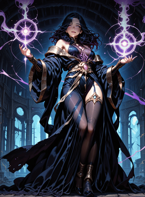 witch, mage, sorceress