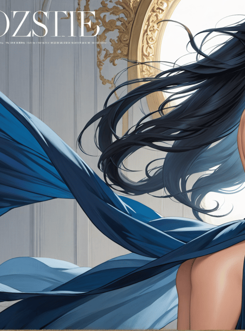 woman, dress, hair
