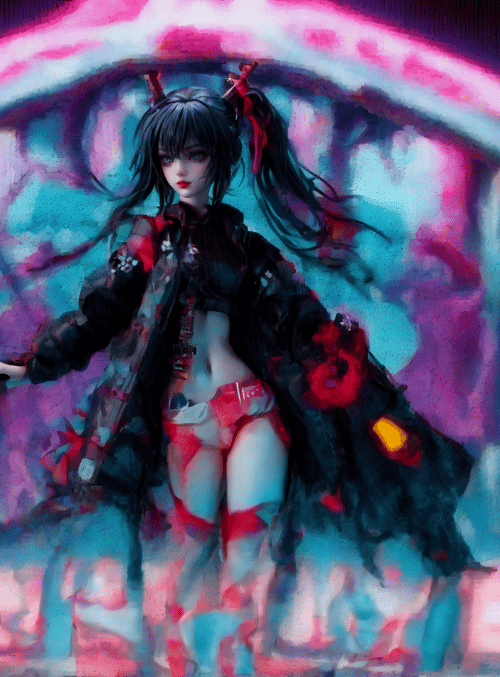 anime, doll, fashion