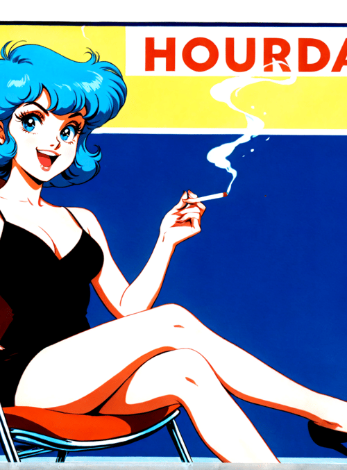 woman, chair, cigarette, dress