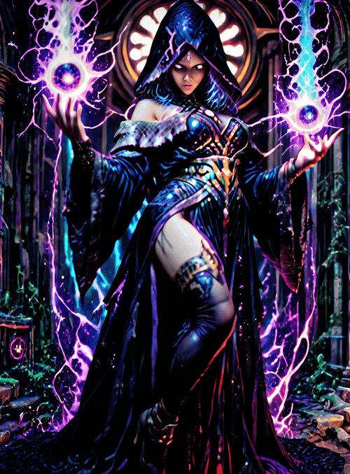 witch, mage, sorceress