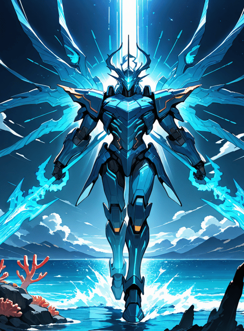 mech, robot, armor
