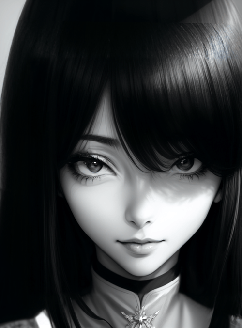 woman, anime, character
