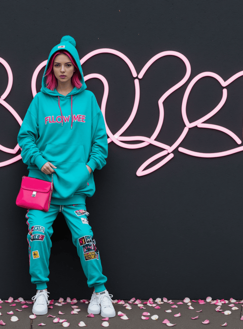 person, fashion, wall