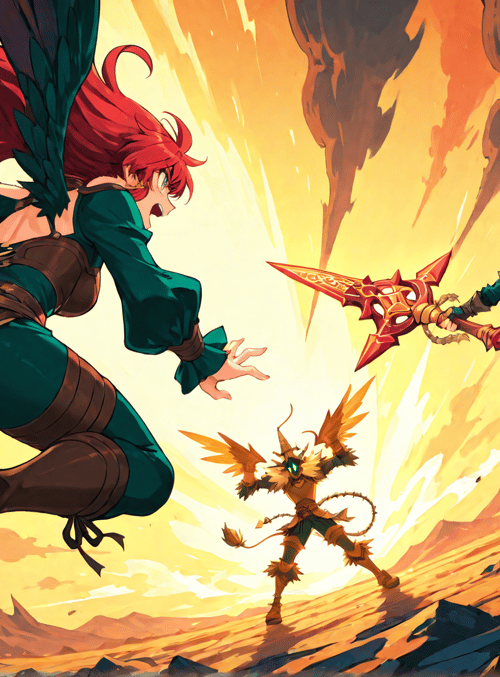 warrior, mage, elf, goblin, sword, shield