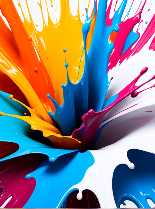 paint, splatter, splash, ink, color