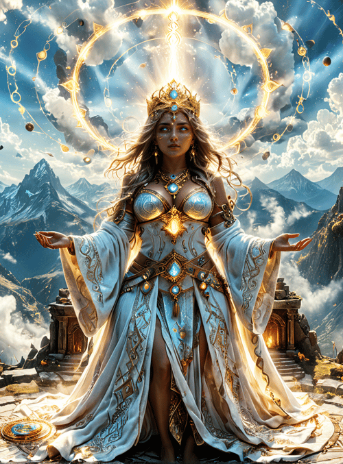 goddess, queen, ancient