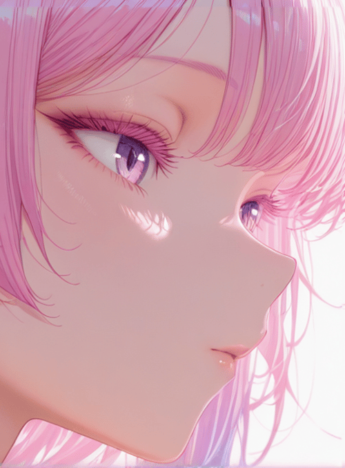 girl, anime, hair