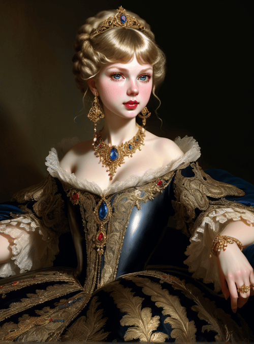 queen, woman, royal