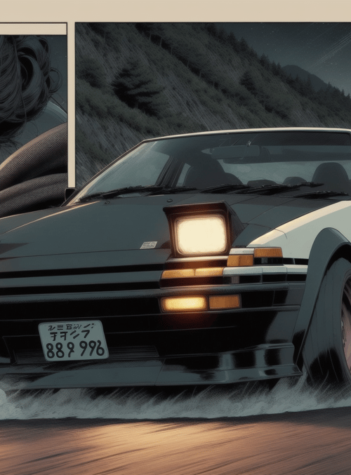 car, driver, mountains, road, smoke
