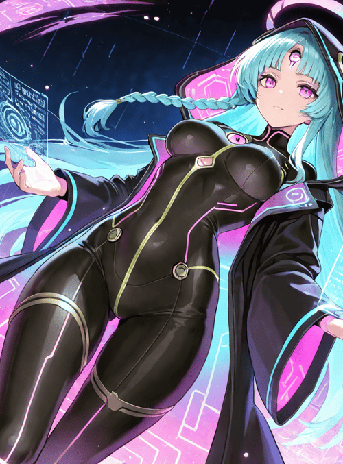 cyberpunk, character, magician