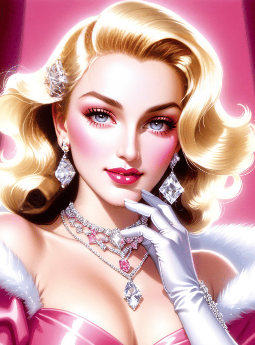 woman, diva, vintage
