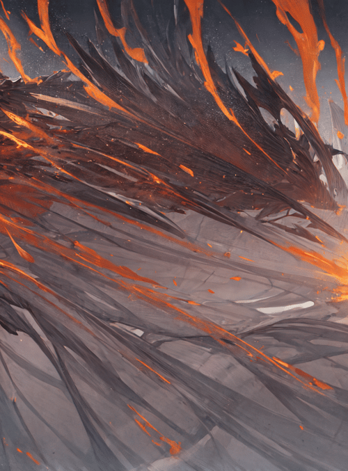 angel, fire, wings