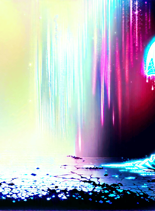 figure, umbrella, cityscape