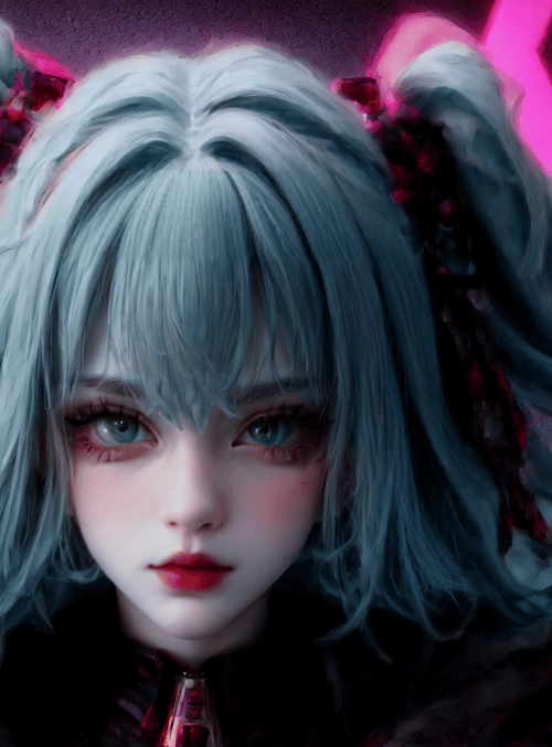 girl, anime, cyberpunk