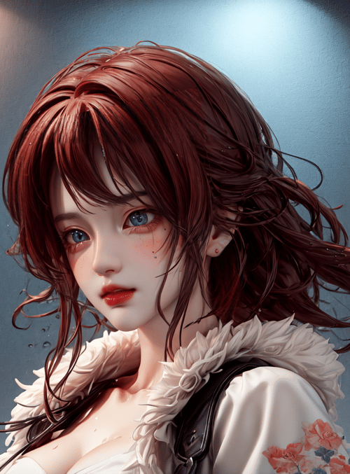 woman, anime, character