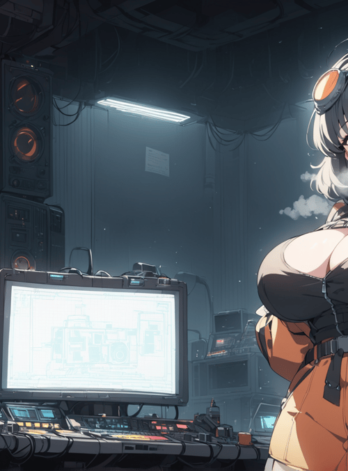 woman, tech, workspace