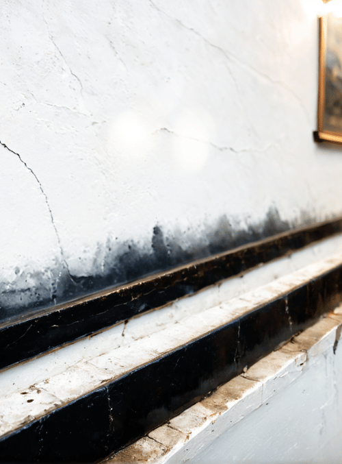 wall, steps, painting