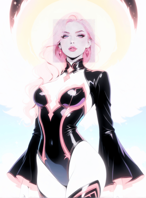 angel, woman, anime