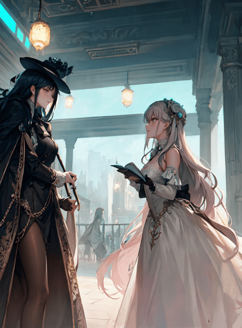 witch, princess, book