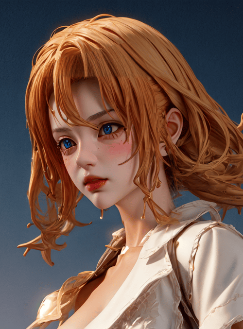 girl, character, anime